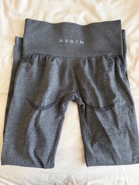 NVGTN High-Waist Leggings - Dark Gray